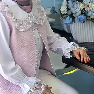 ست شومیز صدف و وست مروارید از کالکشن صدف و مروارید سوها استایل